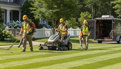 Cherry Hill, NJ tree service crew providing professional tree care for residential properties