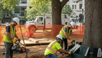 Root protection service in Cherry Hill, NJ for healthy tree roots and stronger tree stability