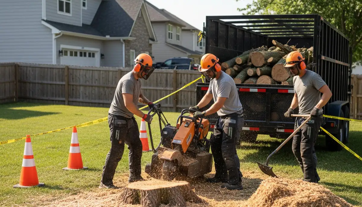 Cherry Hill, NJ stump removal by Tree Service Cherry Hill NJ for safe, thorough stump cleanup