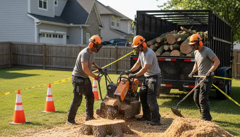 Cherry Hill, NJ stump removal by Tree Service Cherry Hill NJ for safe, thorough stump cleanup
