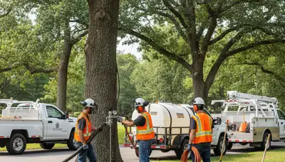 Tree fertilizing service in Cherry Hill, NJ by Arbor Tree Care for healthy, vigorous trees